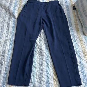 J crew Jamie pant navy size 10 elastic waist band